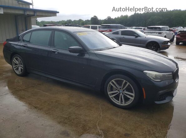 WBA7E2C34HG740796 2017 BMW 7 SERIES Black წინა მარჯვენა
