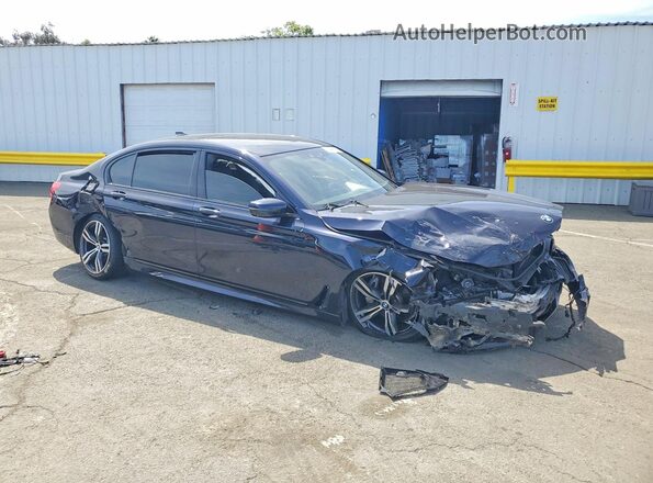 WBA7E2C34HG740829 2017 BMW 7 SERIES Black Delantero derecho