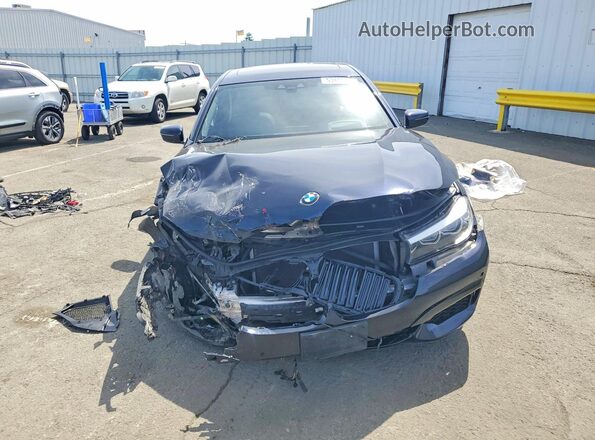 WBA7E2C34HG740829 2017 BMW 7 SERIES Black Vista frontal