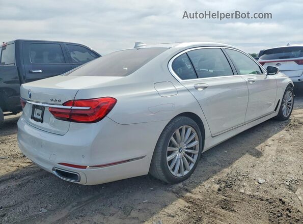 WBA7E2C50GG503836 2016 BMW 7 SERIES White Rear right