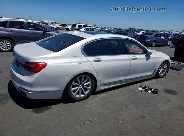 WBA7E2C50GG548131 2016 BMW 7 SERIES Белый Задняя правая четверть