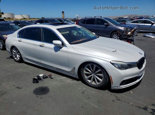 WBA7E2C50GG548131 2016 BMW 7 SERIES Белый Передняя правая четверть