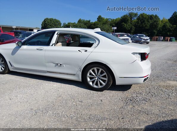 WBA7E2C50HG740411 2017 BMW 7 SERIES White წინა ხედი