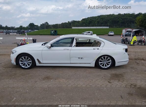 WBA7E2C50HG740411 2017 BMW 7 SERIES White 