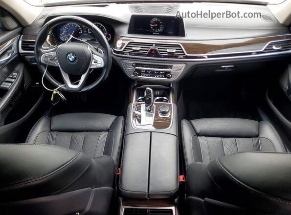 WBA7E2C52GG738741 2016 BMW 7 SERIES Черный Вид панели приборов