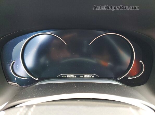 WBA7E2C52GG738741 2016 BMW 7 SERIES Черный Вид щитка приборов