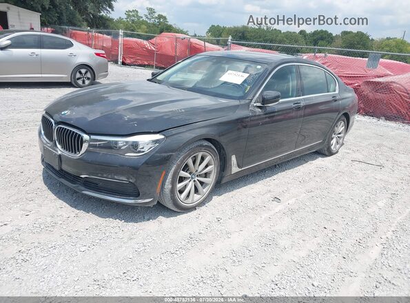 WBA7E2C52KB216746 2019 BMW 7 SERIES Black Передня ліва чверть