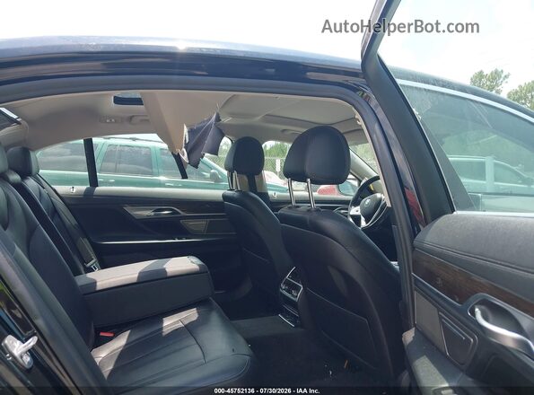 WBA7E2C52KB216746 2019 BMW 7 SERIES Black Вид наклейки з VIN-кодом