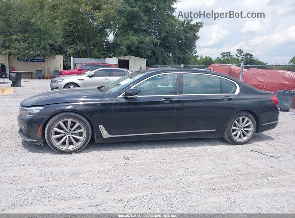WBA7E2C52KB216746 2019 BMW 7 SERIES Black Панорамний вид салону 360°