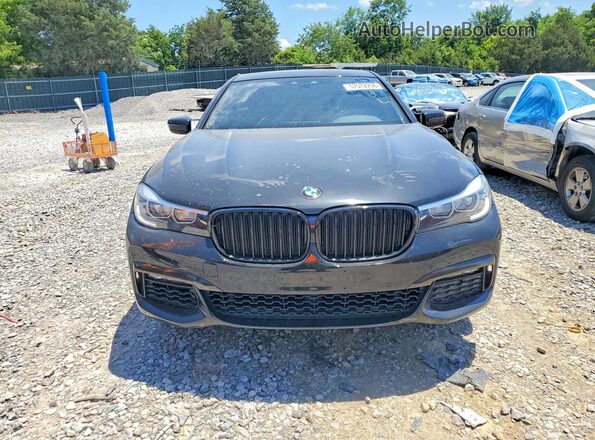 WBA7E2C52KB217704 2019 BMW 7 SERIES Black Դիմացի տեսք