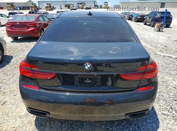 WBA7E2C52KB217704 2019 BMW 7 SERIES Black Հետևի տեսք