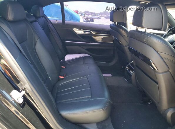 WBA7E2C52KB217704 2019 BMW 7 SERIES Black Հետևի նստատեղերի տեսք