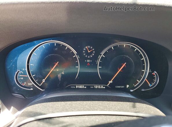 WBA7E2C52KB217704 2019 BMW 7 SERIES Black Սարքավորումների վահանակի տեսք