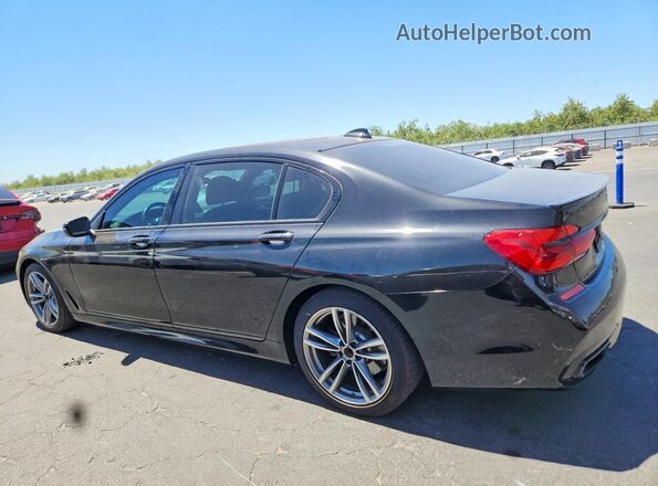 WBA7E2C52KB454421 2019 BMW 7 SERIES Black Tył lewy