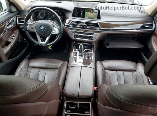 WBA7E2C53GG504155 2016 BMW 7 SERIES Белый Вид панели приборов
