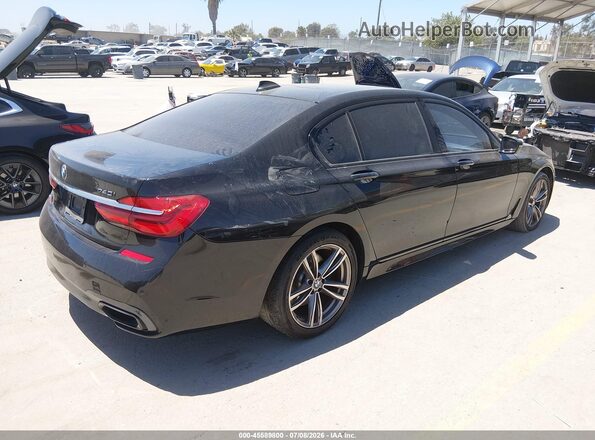 WBA7E2C55HG739285 2017 BMW 7 SERIES Black Հետևի աջ