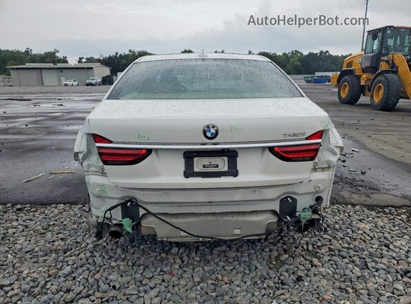 WBA7E2C55KB218281 2019 BMW 7 SERIES White Widok z tyłu