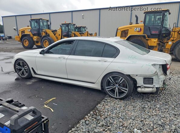 WBA7E2C55KB218281 2019 BMW 7 SERIES White Tył lewy