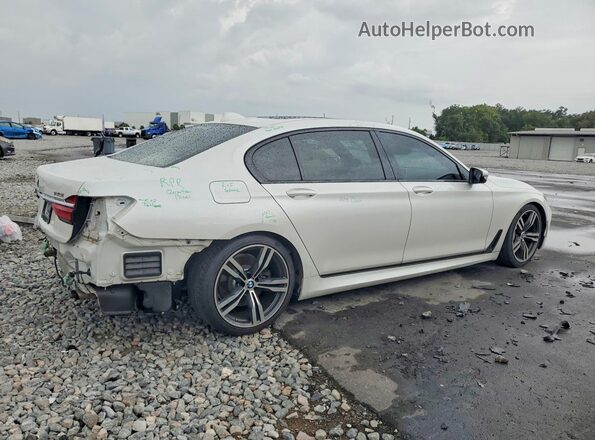 WBA7E2C55KB218281 2019 BMW 7 SERIES White Tył prawy