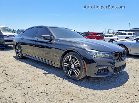 WBA7E2C58GG547440 2016 BMW 7 SERIES Black წინა მარჯვენა