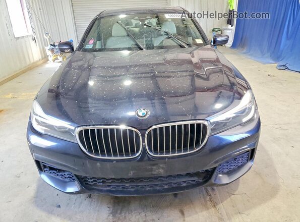 WBA7E2C58GG548104 2016 BMW 7 SERIES Blue Vista frontal