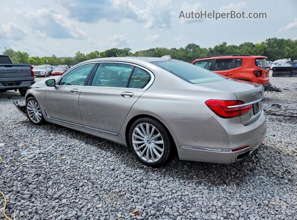 WBA7E2C59GG547835 2016 BMW 7 SERIES Cream უკანა მარცხენა