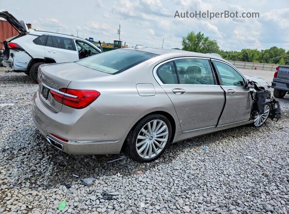 WBA7E2C59GG547835 2016 BMW 7 SERIES Cream უკანა მარჯვენა