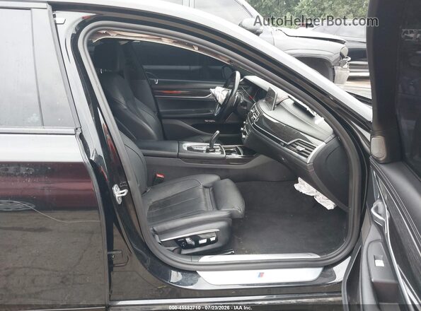 WBA7E2C5XHG740478 2017 BMW 7 SERIES Black Սալոնի դիմացի տեսք