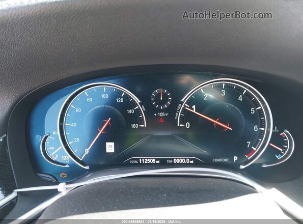 WBA7E2C5XJG741846 2018 BMW 7 SERIES Black Հետևի նստատեղերի տեսք