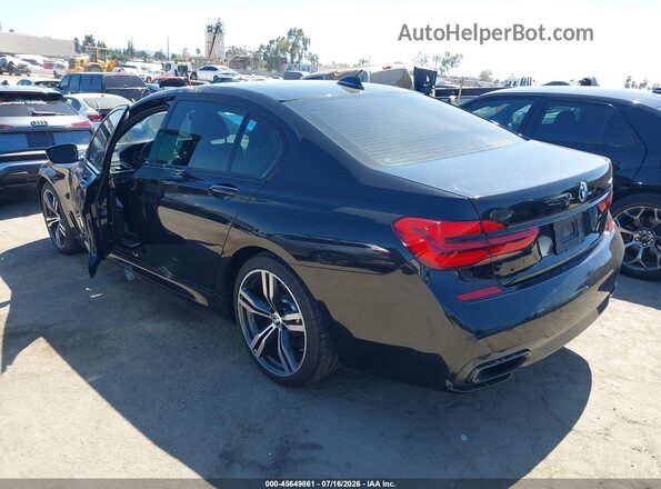 WBA7E2C5XJG741846 2018 BMW 7 SERIES Black Հետևի ձախ