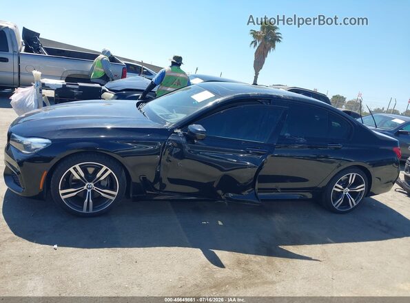 WBA7E2C5XJG741846 2018 BMW 7 SERIES Black Սալոնի 360 աստիճան տեսք