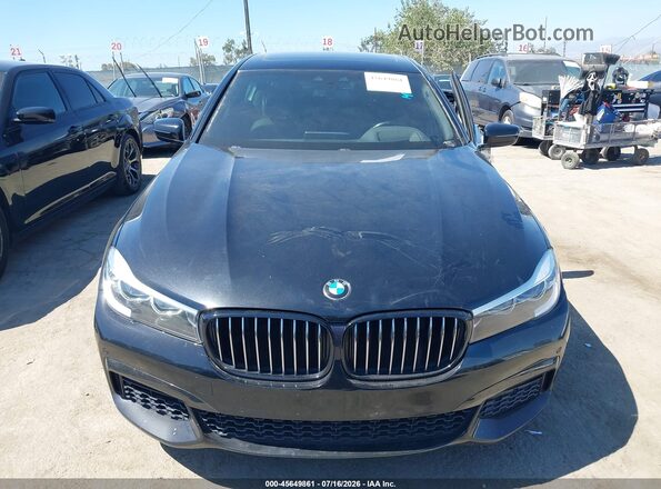 WBA7E2C5XJG741846 2018 BMW 7 SERIES Black Սարքավորումների վահանակի տեսք