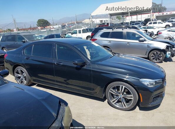 WBA7E2C5XJG741846 2018 BMW 7 SERIES Black Սալոնի հետևի տեսք