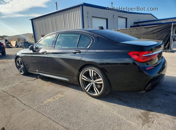 WBA7E2C5XJG742270 2018 BMW 7 SERIES Black Задня ліва чверть