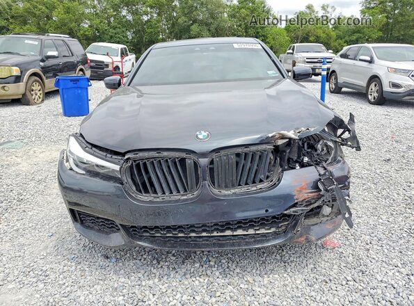 WBA7E2C5XKB217854 2019 BMW 7 SERIES Black Vista frontal