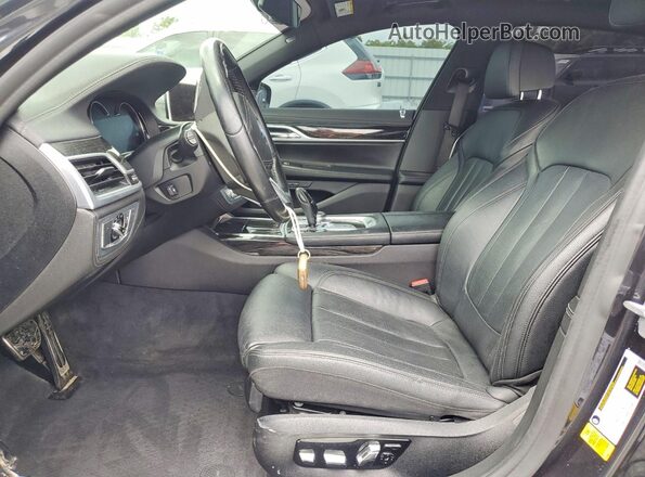 WBA7E2C5XKB217854 2019 BMW 7 SERIES Black Vista interior delantera