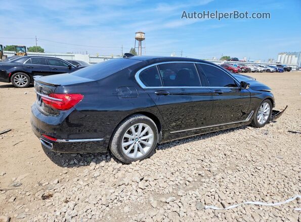 WBA7E4C58KGV28536 2019 BMW 7 SERIES Black Tył prawy