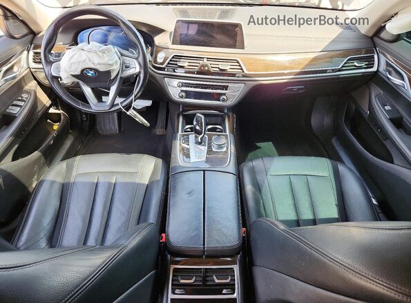 WBA7E4C58KGV28536 2019 BMW 7 SERIES Black Widok deski rozdzielczej