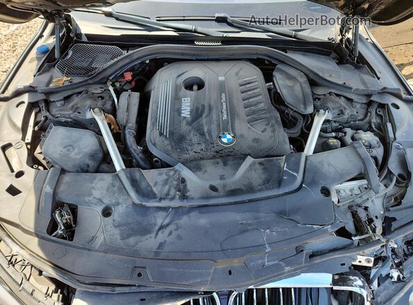 WBA7E4C58KGV28536 2019 BMW 7 SERIES Black Widok wnętrza z tyłu