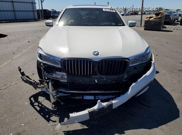 WBA7F0C50JGM23932 2018 BMW 7 SERIES White Вид спереду