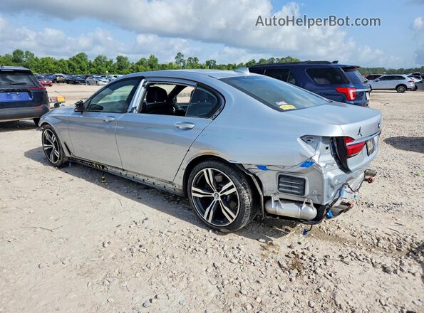 WBA7F0C50KGM25469 2019 BMW 7 SERIES Серебряный Задняя левая четверть