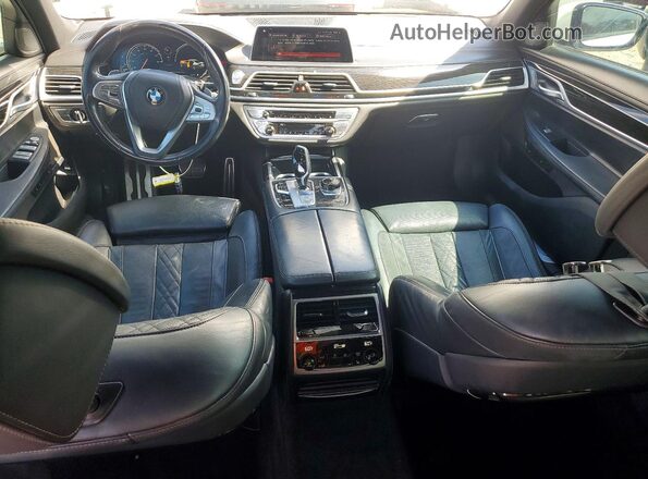WBA7F0C52KGM25764 2019 BMW 7 SERIES White წინა პანელის ხედი