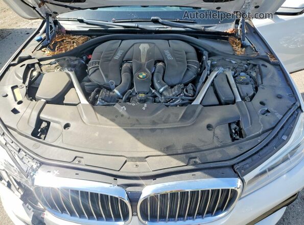 WBA7F0C52KGM25764 2019 BMW 7 SERIES White უკანა სალონის ხედი