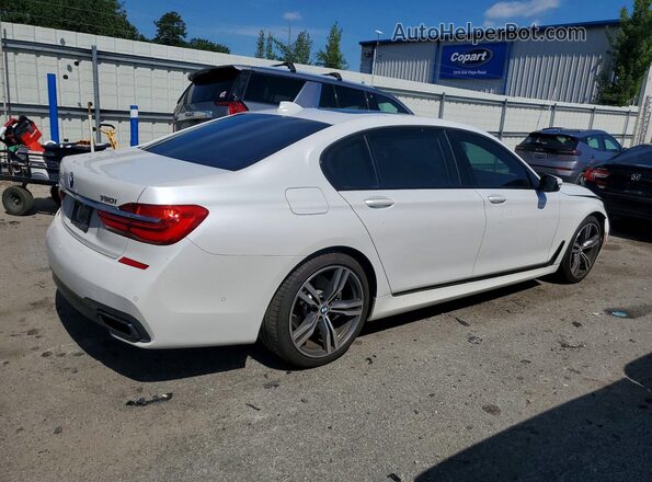 WBA7F0C52KGM25764 2019 BMW 7 SERIES White უკანა მარჯვენა