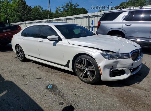 WBA7F0C52KGM25764 2019 BMW 7 SERIES White წინა მარჯვენა