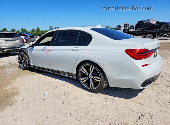 WBA7F0C58JGM23449 2018 BMW 7 SERIES White Trasero izquierdo