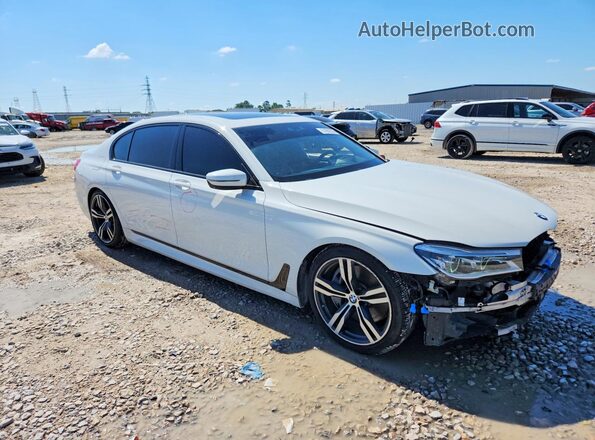 WBA7F0C58JGM23449 2018 BMW 7 SERIES White Delantero derecho