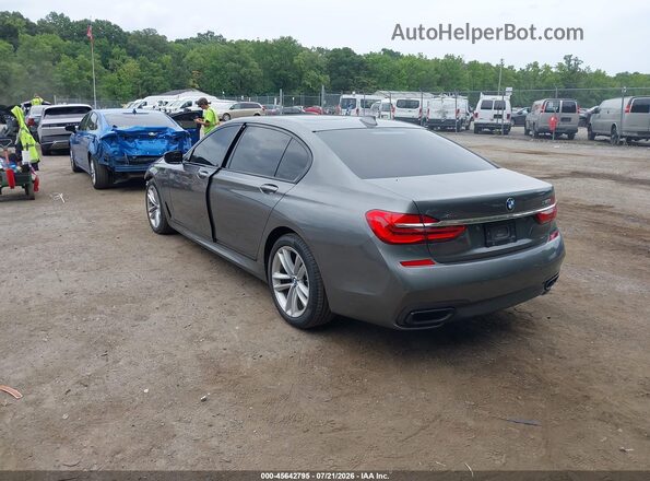 WBA7F2C50HG421605 2017 BMW ALPINA Gray Trasero izquierdo