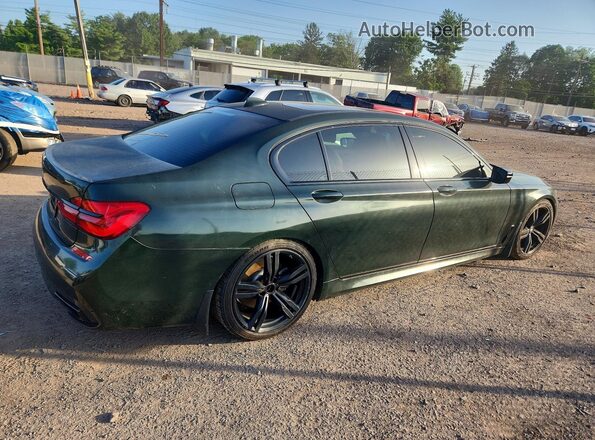 WBA7F2C50JB238725 2018 BMW 7 SERIES Green უკანა მარჯვენა