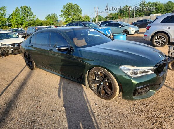 WBA7F2C50JB238725 2018 BMW 7 SERIES Green წინა მარჯვენა